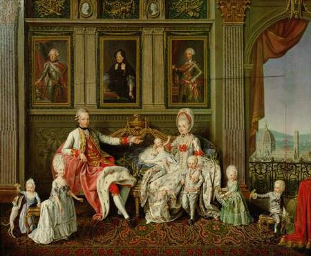 unknow artist Grobherzog Leopold mit seiner Familie